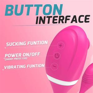 Jouet sexuel rose suceur clitoridien, stimulateur vibrant pour femmes, jouets sexuels pour adultes avec 10 modes pour le plaisir de la femme - Product Image 3