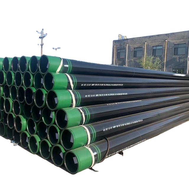 API 5CTJ55 K55 N80 L80 P110 Oil Casing Tube 2 7 8 Inch 12m Length Drill Pipe for Gas Well BTC MTC ASTM Standard