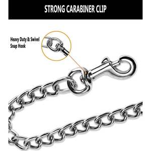 Correa de cadena para perros (mango acolchado suave) - Product Image 3