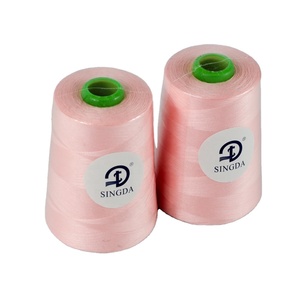 Venta de fábrica, 100% poliéster hilado 40/2 5000Y, proveedor de hilo de coser para accesorios de ropa - Product Image 3