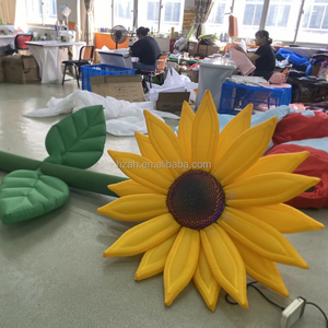 Modelo de Girasol Inflable Gigante, Decoración Inflable de Girasol Atractiva y Hermosa para <span class=keywords><strong>Eventos</strong></span> - Product Image 5