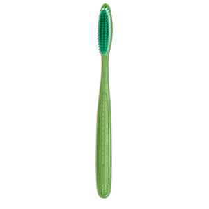 Customized Large <b>Head</b> <b>Toothbrush</b> Light Green Soft Nylon Bristle Adult Home Use High Quality Extended Length - Product Image 2