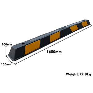 고무 플라스틱 주차 연석 자동차 마개 - Product Image 1
