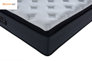 Colchón híbrido de espuma viscoelástica de gel de 10 pulgadas con resortes de bolsillo para alivio de presión y aislamiento de movimiento de firmeza media - Product Image 5
