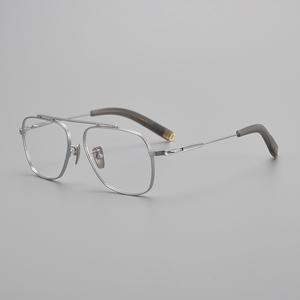 Monture optique haute B en titane, <span class=keywords><strong>lunettes</strong></span> de bonne qualité pour hommes et femmes monture Titan DTX105, CS-LSA105 - Product Image 6