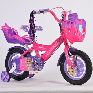 Princesse de couleur rose 12 "16" <span class=keywords><strong>20</strong></span> "pouces fille vélo bébé cycle enfants vélo pour filles - Product Image 3