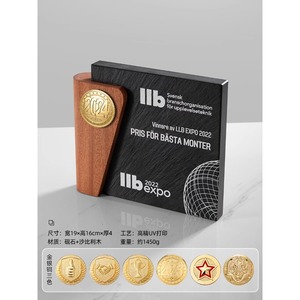 Placa <span class=keywords><strong>de</strong></span> Trofeo <span class=keywords><strong>de</strong></span> Madera y Cristal Personalizada |   <span class=keywords><strong>Grabado</strong></span> Personalizado Creativo para Premios <span class=keywords><strong>de</strong></span> Reuniones Anuales y Regalos <span class=keywords><strong>de</strong></span> Autorización para Agentes Comerciales - Product Image 4