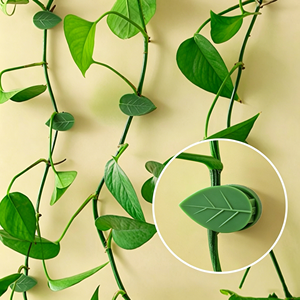 10 Pezzi/Sacchetto Clip per Piante Rampicanti in Plastica ABS Autoadesive, Fibbia Stabile per Supporto Foglie e Viti da <span class=keywords><strong>Giardino</strong></span> - Product Image 3
