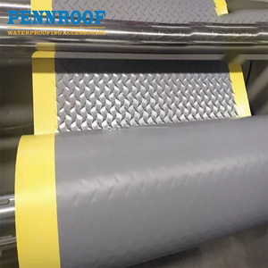 Chất lượng cao 3 mét PVC lối đi Pad hiện đại xương cá kim cương thiết kế Non-Slip TPO một màu cuộn màng chống thấm nước chứng nhận - Product Image 3