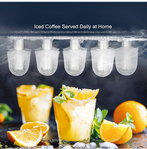 Xách tay nhà máy Countertop bán buôn 3 trong 1 thép không gỉ Tự động Bullet Ice Crusher Cube Khối các nhà sản xuất nước Dispenser - Product Image 3