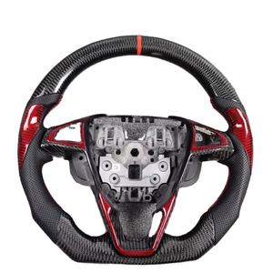 Volante in Fibra di Carbonio per <span class=keywords><strong>Ford</strong></span> Mondeo EDGE, Volante in Pelle Personalizzato, <span class=keywords><strong>Accessori</strong></span> Auto - Product Image 1