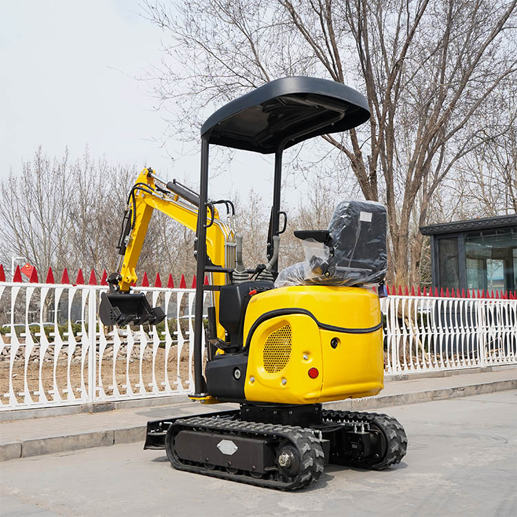 KAISAN Mini Excavator Home Small Digger Earthmoving Machinery 1Ton 1.2 ...