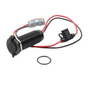 Embedded <b>12V</b> To 30V Boost Power <b>Socket</b> Mini Wired RV Electrical Upgrade Accessory - Product Image 1