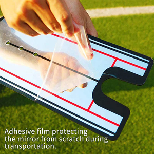 Aanpassen Logo Putting Spiegel <span class=keywords><strong>Alignment</strong></span> <span class=keywords><strong>Training</strong></span> Aids Groothandel Acryl Putting Spiegel - Product Image 6