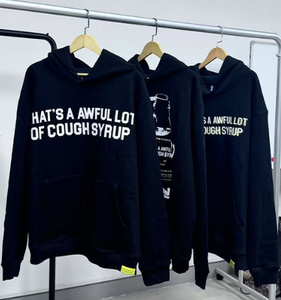 เสื้อฮู้ดดี้ผ้าฝ้ายแบบสวมหัว ยูนิเซ็กส์ ทรงโอเวอร์ไซส์ สำหรับฤดูหนาว ผู้ชาย ผ้าผสมโพลีเอสเตอร์/ผ้าฝ้าย ป้องกันขนร่วง หนัก 450 กรัม เนื้อผ้าหนานุ่ม - Product Image 1