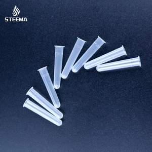 Tabung Sampel Plastik STEEMA, Tabung Chromatografi, Tabung Fase Cair, Liner Tabung, Mikrotub, Tabung Kerucut dengan Tutup Flip-Top - Product Image 3