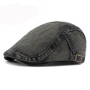 2024 New Fashion Classic Custom Newsboy Irish Tweed <b>Flat</b> <b>Cap</b> Beret Wholesale British Ivy Unisex Casual Beach Party - Product Image 1