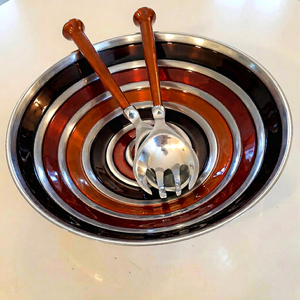 Designer Look Steel Silver Gold Reindeer End Handle Serving Spoon Coffee Dessert Most Selling mirrored Metal Spoon - Product Image 1