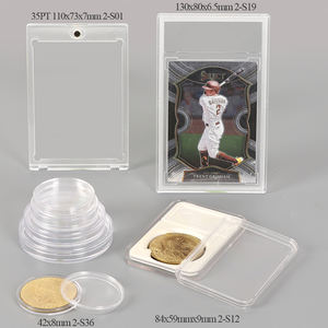 SUNSHING 35PT One Touch Magnetic Card Case Plastic Coin Capsules Display Holder Sports Card Graded Slabs pour <span class=keywords><strong>Pokemon</strong></span> <span class=keywords><strong>PSA</strong></span> - Product Image 2