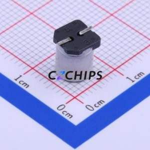 ตัวเก็บประจุอิเล็กโทรไลต์อะลูมิเนียมแบบ SMD รุ่น EEEHC1C101XP ขนาด D6.3xL7.7 มม. 100uF 20% 16V 81mA-120Hz - Product Image 2