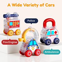 Jouet de voiture EPT pour tout-petits avec serrure et clé, deux en un, Montessori, activité d'apprentissage de la motricité fine, correspondance des couleurs et des formes pour bébés et enfants