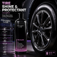 Brillant et protecteur pour pneus de voiture 500 ml, noir intense, protection UV, hydrofuge, anti-salissures, sans traces, marque privée OEM