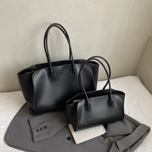 Borsa tote grande in similpelle PU per donna, <span class=keywords><strong>borse</strong></span> retrò a tracolla, borsa a mano da donna alla moda, borsa da lavoro - Product Image 4