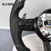 Volant en fibre de carbone amélioré pour BMW M2 M3 M4 M5 M6 X5M F30 F10 F20 F35 F22 F18 F01 E90 E92 E46