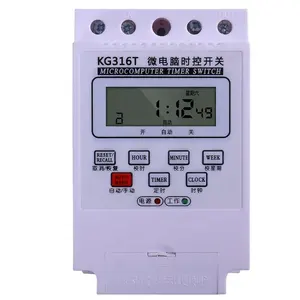 Interruptor de temporizador de microordenador de 220V CA, personalizado, 60A, 50/60Hz, 230V, KG316T