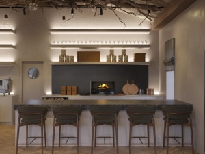 Meubles personnalisés pour hôtels et restaurants, tables et chaises de salle à manger modernes, comptoir de bar, design d'intérieur - Product Image 5