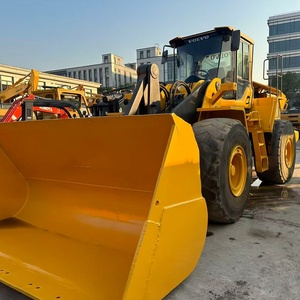 รถตักล้อยางมือสอง komatsu volvo cat L180F เครื่องยนต์ดีเซล volvo คุณภาพสูง พร้อมบุ้งกี๋ ปี 2022 ราคาถูกในลานจอดรถ - Product Image 6