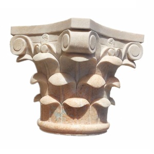 Diseños de Pilares Decorativos de Mármol Natural de Lujo Moderno, Capitel de Columna de Piedra de Mármol - Product Image 2