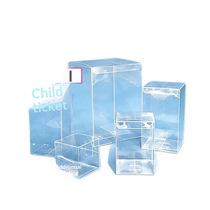 Custom PVC PET PP Logo Printed Folding Gift <b>Boxes</b> Matte Transparent Colorful - Product Image 5