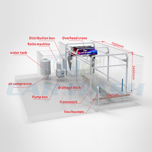 Stazione di Pulizia <span class=keywords><strong>Auto</strong></span> Elettrica <span class=keywords><strong>Industriale</strong></span> Senza Operatore, Self-Service, Rimozione Completa dello Sporco, Automatica ad Alta Pressione in Acciaio Inossidabile - Product Image 2
