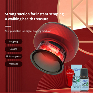 Appareil de massage à ventouses électriques à pression négative pour thérapie magnétique et raclage corporel - Product Image 2