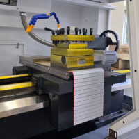 Tour CNC à lit plat CK6150, haute précision, pour tournage horizontal de métaux, système GSK/FANUC, certifié CE