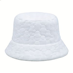 Chapeau de pêcheur matelassé unisexe de couleur unie, chaud et élégant pour les voyages en plein air en automne/hiver - Product Image 5
