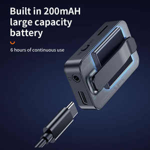 Mini lecteur MP3 Bluetooth 5.0 en promotion avec radio FM, prise en charge des cartes TF, audio WAV APE et commande par bouton - Product Image 4