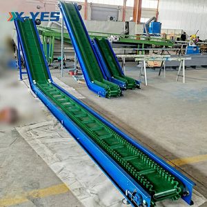 एक्स-वाईएस सस्ती कीमत पीवीसी कन्वेयर बेल्ट बनाने की मशीन लोडिंग बेल्ट कन्वेयर - Product Image 6