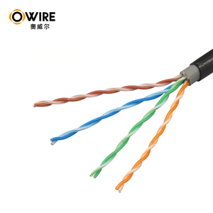 Ngoài trời đánh giá CAT5E FTP Ethernet cáp-thời tiết sét bảo vệ CE/RoHS // TCL chứng nhận CMR chống cháy cho - Product Image 2