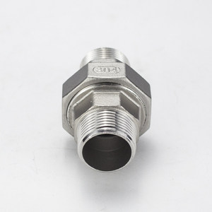 Raccord de tuyauterie fileté en acier inoxydable 304 étanche pour système de plomberie, alimentation en eau <span class=keywords><strong>civile</strong></span>, infrastructure résidentielle - Product Image 4