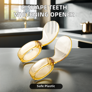 Retractor de mejillas de goma de silicona PPSU en forma de C abridor de boca de plástico para blanqueamiento dental y cuidado bucal uso doméstico Personal - Product Image 3