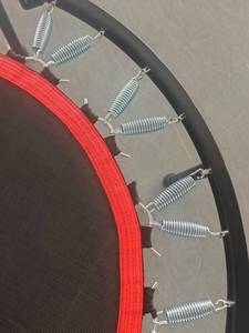 <span class=keywords><strong>Trampoline</strong></span> de Gymnastique Intérieur Pliant Type W à <span class=keywords><strong>Double</strong></span> Ressort, 40 Pouces, en Acier, avec Filet de Protection, Durable et Tendance, Vente Chaude OEM - Product Image 3
