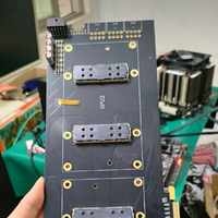 Papan Adaptor GPU Nvidai V100-2 300GB/s NVLINK Kecepatan Penuh