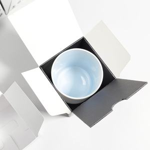 Wholesale Eco-Friendly <b>Recycled</b> Material Custom Design Handmade Reusable Biodegradable Rigid Candle Gift <b>Box</b> - Product Image 4