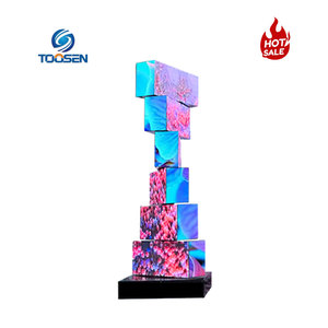 屋内および屋外360 ° 連続回転<span class=keywords><strong>LED</strong></span>ディスプレイ伸縮<span class=keywords><strong>LED</strong></span>ビデオウォールスクリーン機械モジュール<span class=keywords><strong>LED</strong></span>広告 - Product Image 1