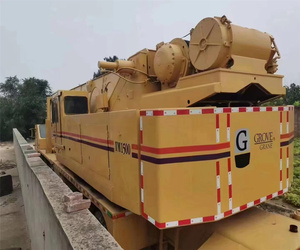 Used Grove TM1500 150t Truck <b>Crane</b> Good Condition 100t GMK5100 <b>Crane</b> Mitsubishi <b>Engine</b> Bearing Mobile <b>Crane</b> Rated Loading 50 Ton - Product Image 3