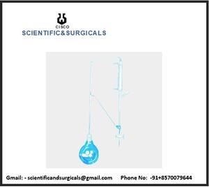 Aparato de Determinación de Aceite de Vidrio para Laboratorio de la Mejor Calidad (Tipo Clevenger) Capacidad - Product Image 2