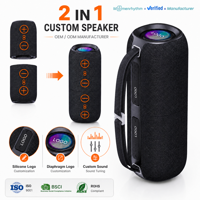 2 in 1 Wireless Speaker System Super Power Sound Wired Surround Stereo Home Theater Portable Detachable Speaker TV Projector