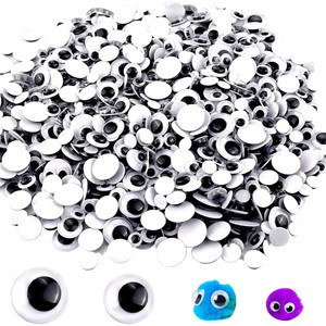 <span class=keywords><strong>Yeux</strong></span> ronds en plastique noir, auto-adhésif, grande taille, 15mm, 18mm, 20mm, 25mm, <span class=keywords><strong>yeux</strong></span> <span class=keywords><strong>de</strong></span> <span class=keywords><strong>sécurité</strong></span> pour jouets - Product Image 1